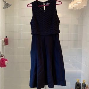 Navy Eliza j dress